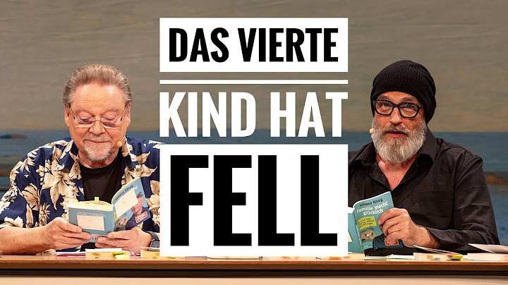 Jürgen von der Lippe und Torsten Sträter - Das vierte Kind hat Fell