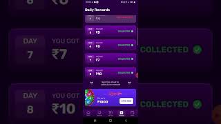 Rush app spin wheel and earn ₹1000🤑 #shorts #rushgameplay #rushapp screenshot 1