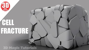 How to use cell fracture in Blender 2.82