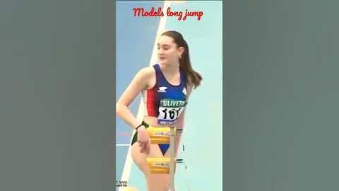 Bianchi Most beautiful long jump athlete #longjump #shortsviral #athletics