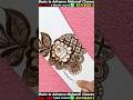 Leaf + beautiful flower pattern mehndi designs / new stylish wedding mehndi designs 2026 #mehndi
