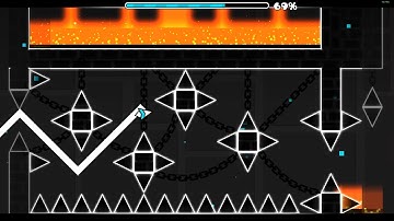 Geometry Dash- Lava Temple by Michigun (Hard Demon) 100% Complete
