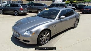 2009 Maserati Quattroporte S Start Up, Exhaust, and In Depth Review