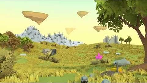 Floatlands Short Animation - Canceled project material