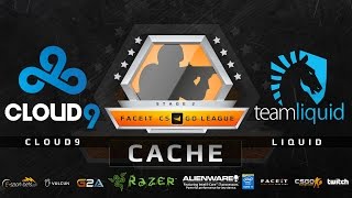Cloud9 vs Liquid - Cache (FACEIT League 2015 Stage 2 NA)