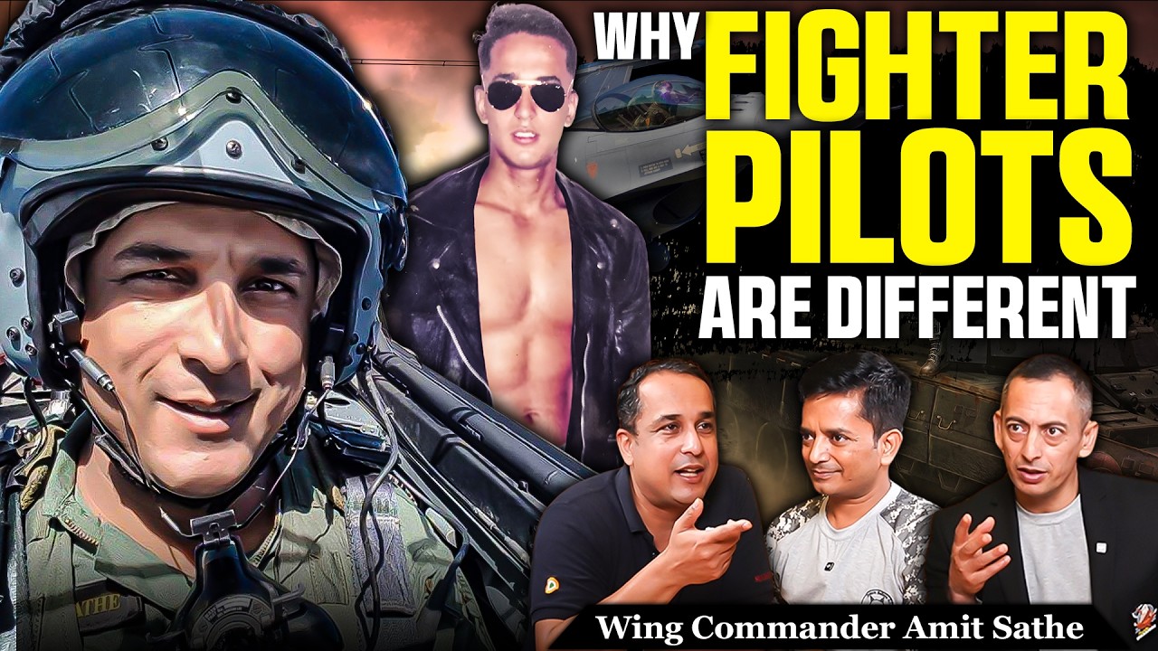 Inside the Life of an Indian Fighter Pilot, 900 km/hr Dogfights, Bombs & Bravery | Wg Cdr Amit Sathe