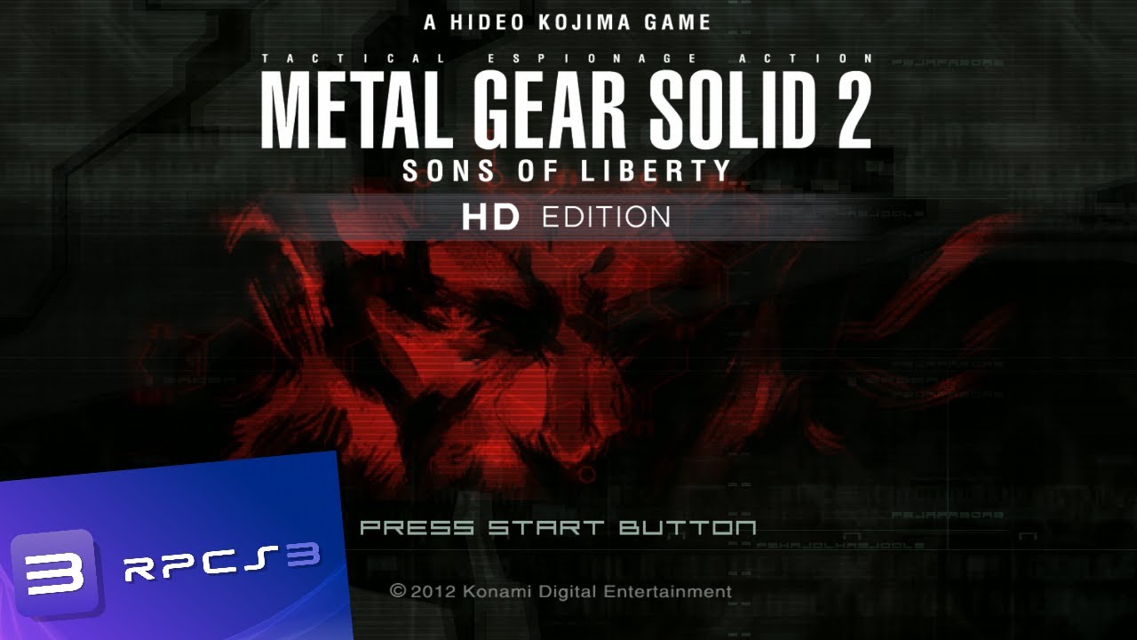 Metal Gear Solid HD Collection - RPCS3 Wiki