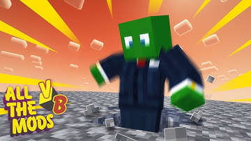 This is GROUNDBREAKING! - Ep2 - Minecraft ATM Volcano Block