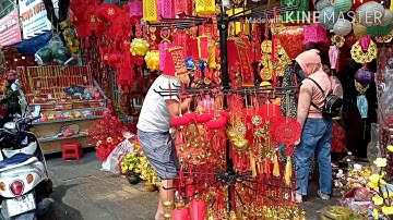 Góc cafe Sài Gòn phố- Tết CHỢ LỚN SG Ra sao ? Bất Ngờ MẶT HÀNG Hút Khách Đ. Hải Thượng Lãn Ông Q5 SG