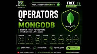 🚀 MongoDB Operators Explained | Complete Guide with Examples | GenZ Coders Hub