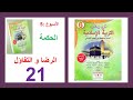 الرضا و التفاؤل قصة امرأة عمران في رحاب التربية الإسلامية المستوى السادس الحكمة الصفحة21