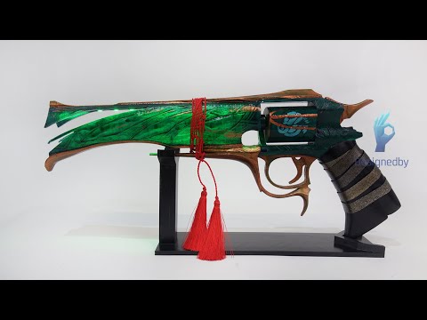 Malfeasance Red String of Fate with LED’s hand cannon from Destiny cosplay