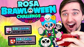 BRAWLOWEEN CHALLENGE! eSuba TOP hráči u nás! | Brawl Stars