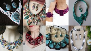 Mind-Blowing😍 Fabric Necklaces with Futuristic Materials – Jewelry Like Never Before! ✨