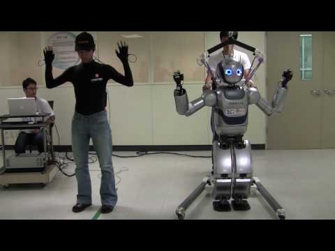 Mahru Humanoid Robot Real-Time Teleoperation