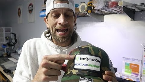 Making a COMPLETE Custom Embroidery Patch Start to Finish with Stahls Twill and Equipment!!