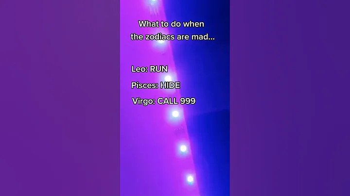 What to do when zodiacs are mad #shorts #zodiac