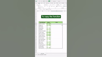 Create progress bars to visualise sales performance #excel #exceltips #exceltutorial