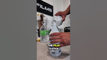 Here’s our slip solution for installing Tint! 🧼 #windowtint #tint