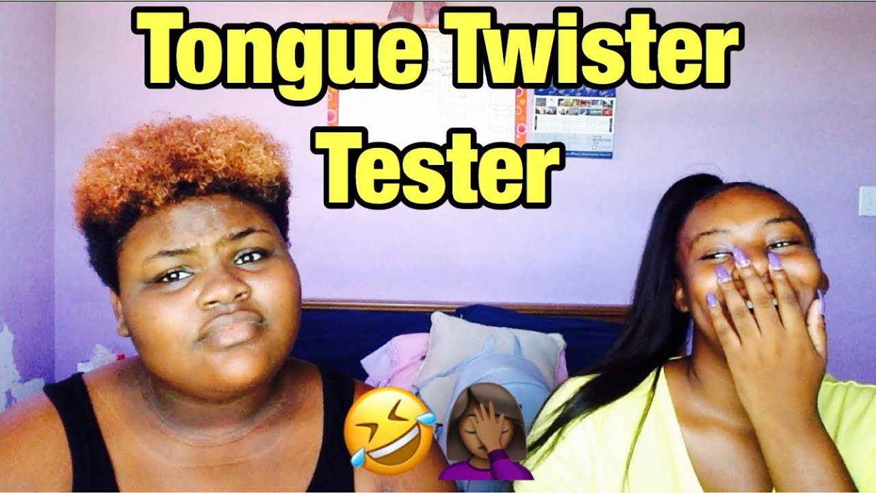 Tongue Twister Challenge (🤦🏾♀️😂) - YouTube
