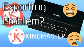 How to fix "Exporting Stock" in KineMaster🔧 | Solving Exporting Problem in KineMaster🛠️