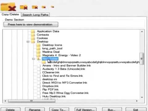 Filename is not valid. Try LongPathTool.com
