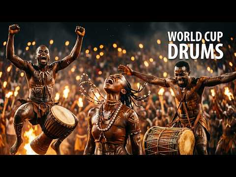 🔥 Feel the Rhythm of Victory — FIFA World Cup 2026 🔥 African Tribal Drums