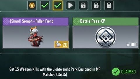 Call Of Duty Mobile Get 15 Weapon Kills with the Lightweight Perk Equipped in MP Matches