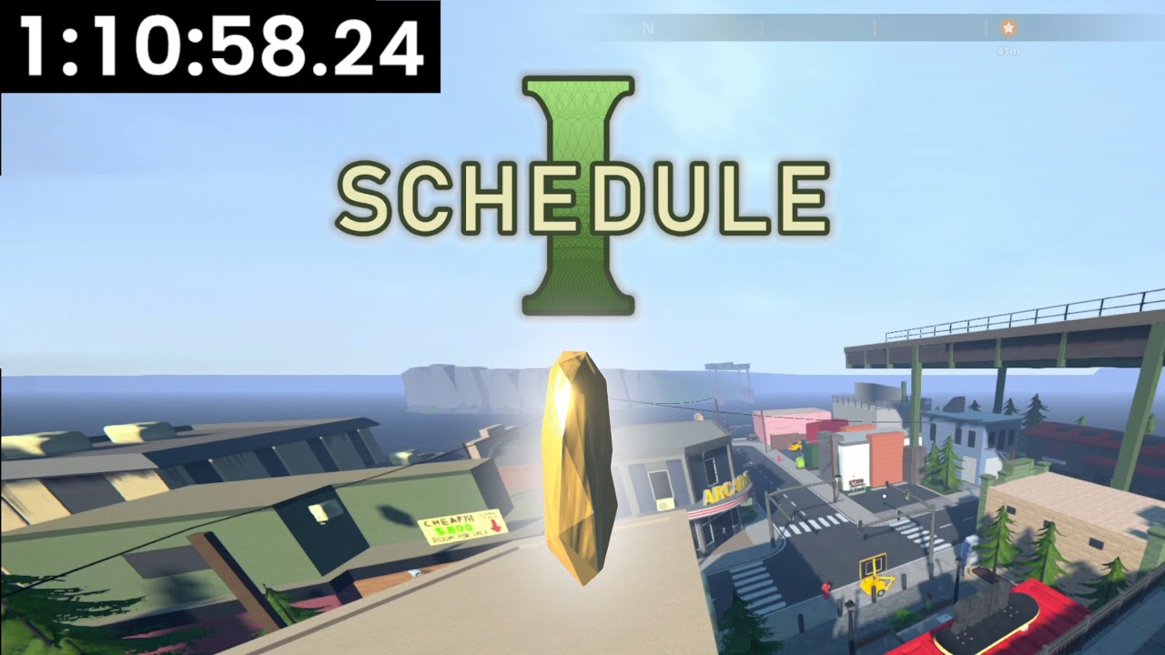 Schedule I World Record Speedrun - Main Game Glitchless 1:10:58