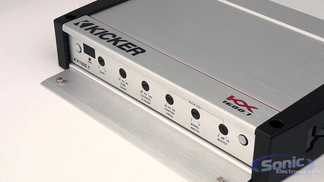 Kicker Amp Kx - Kicker KX 800W Monoblock Class D Subwoofer Amplifier