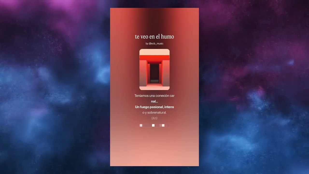 SCB Music - te veo en el humo