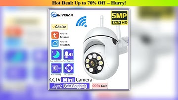 Tuya 5mp Wifi — Review (2025): Tuya 5MP Wifi IP Camera Color Night Vision Outdoor Auto