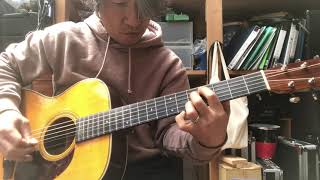 Stevie Ray Vaughan Acoustic Guitar Solo (Cover)