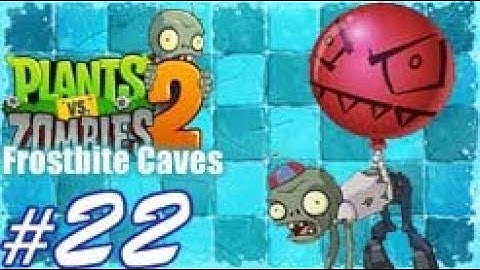 Plants vs. Zombies 2 - Gameplay Walkthrough Part 127 - Frostbite Caves #22