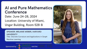 Melanie Weber, Harvard University: Discrete Curvature and Applications in Graph Machine Learning