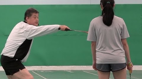 Badminton Footwork Skills-Movement With Different Concept How To move To Backhand Net