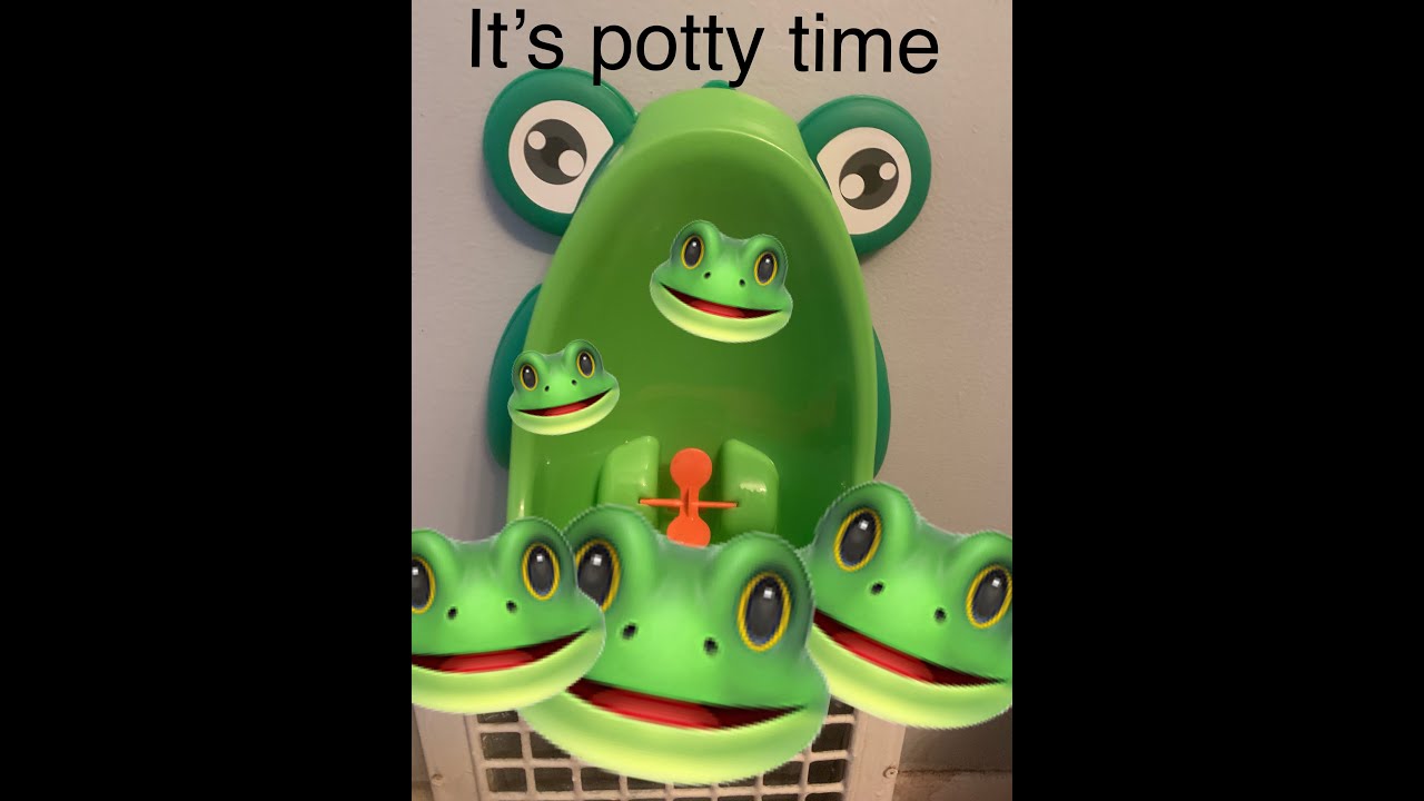 Frog urinal potty🐸 Review YouTube