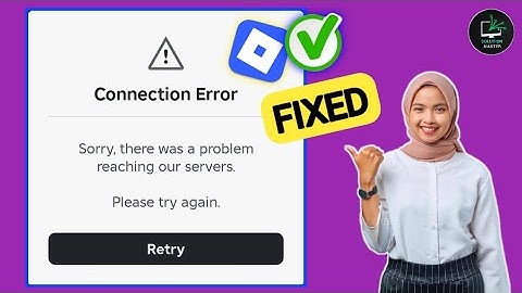How To Fix "Sorry there was a problem reaching our servers" Please try again on Roblox (2025)