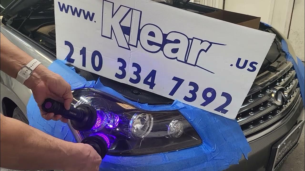 Headlight Restoration Infinity - YouTube