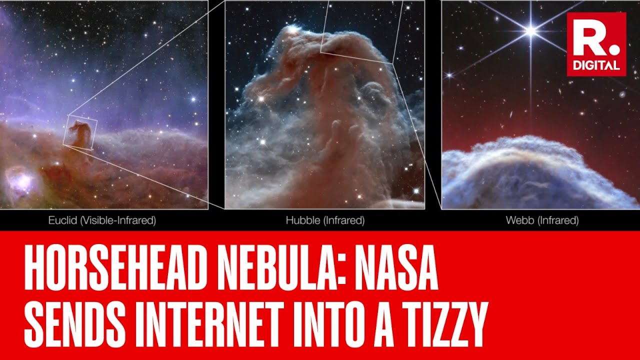 Nasa Telescope Captures Sharpest Infrared Images Of 'Horsehead Nebula ...
