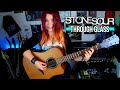 STONE SOUR - Through Glass [GUITAR COVER] 4K | Jassy J