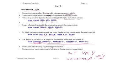 C++ for C programmers (Chapter 2 Unit 5)
