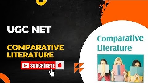 UGC NET Comparative Literature