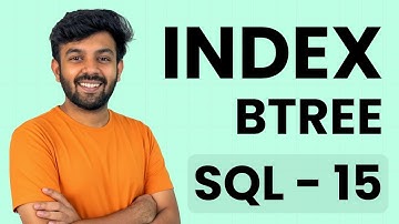 INDEXES in SQL - BTREE  |  SQL Mastery Ep - 15  |  code io - Tamil