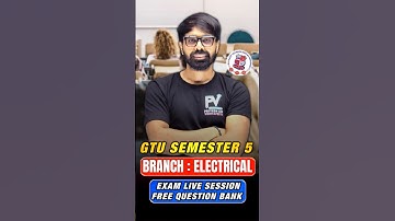 SEM 5 ELECTRICAL STUDENTS 🔥 LIVE SESSION 📢 TIME TABLE ✅