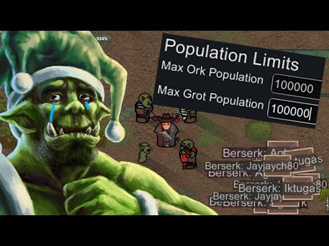 UNLIMTED ORKS cause me mental agony