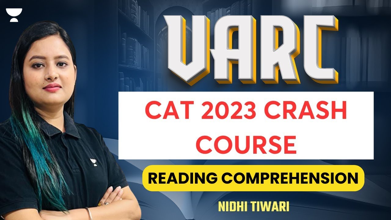 VARC Reading Comprehension | Crash Course | Nidhi | CAT - YouTube