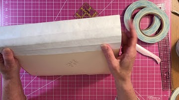 Travelers File Folder Album Part 8 Reinforcing The Spine