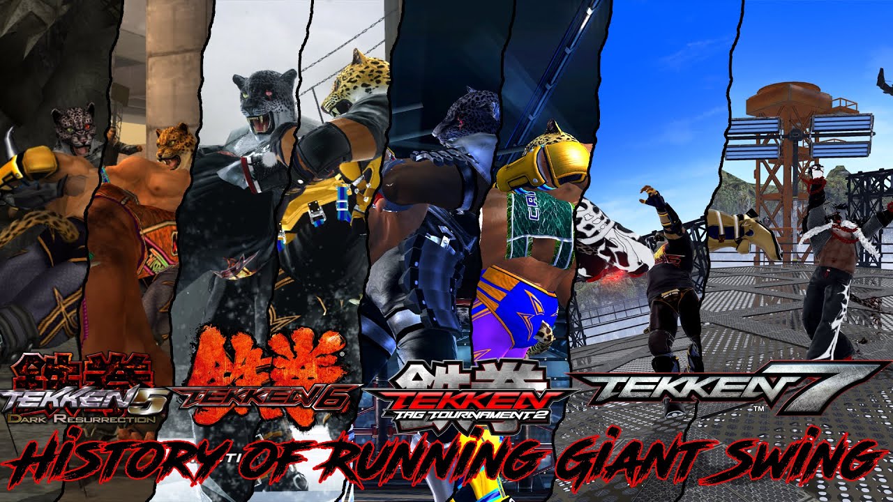Armor King + King History of Running Giant Swing (Tekken 5 DR