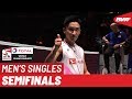 Sf  ms  kento momota jpn 1 vs sai praneeth b ind 16  bwf 2019